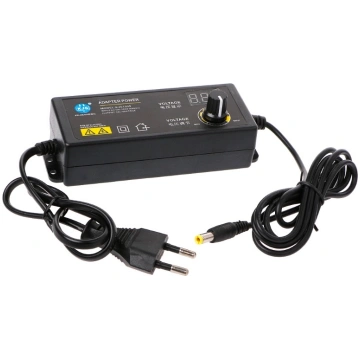 The power supply is adjustable 3-24V 60W 2.5A with