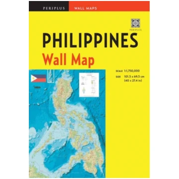 Philippines Wall Map Second Edition Bookshop