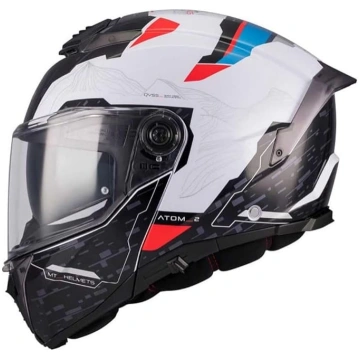 Mt Helmets Atom 2 SV Highlands modulārā ķivere, iz