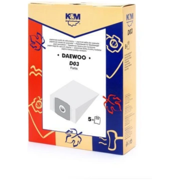 BAGS VACUUM CLEAN LT D03 DAEWOO RC300 5 ( 59075258