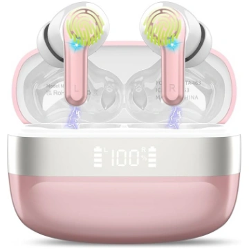 Bluetooth austiņas, bezvadu Bluetooth 5.3 HiFi Ste