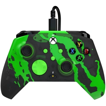 PDP Rematch Wired Controller - Jolt Green (Glow In