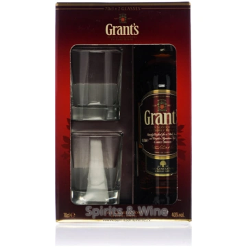 Grant's Tripple Wood + 2 glāzes