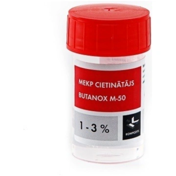 Sveķu un gelkoutu cietinātājs Butanox M50 - 1 kg