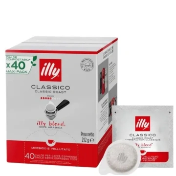 40 Cialde Caffè Illy tostato CLASSICO