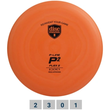 Discgolf DISCMANIA Putter P-LINE FLEX P2 Orange 2/