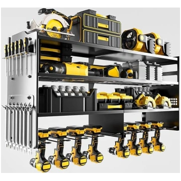 oviitech Power Tool Organizer Wall Mount 8 Drill H
