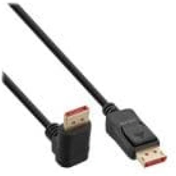 InLine DisplayPort / DisplayPort 1.4 cable angled 