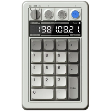 8BitDo Retro 18 Mechanical Numpad, Supports Calcul