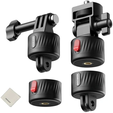 NEEWER Action Cam Mount Accessory Set for POV Reco