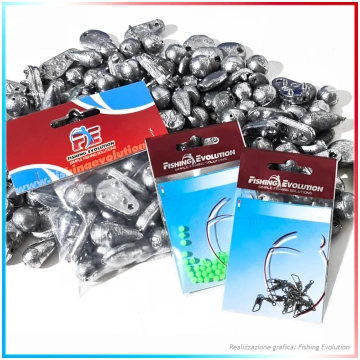 Sliding Lead Kit Assorted 16 Pieces (20-70gr) with