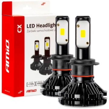 LED spuldzes CX sērijas H7 2018 AMIO-01074