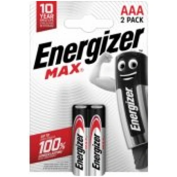 Energizer Max AAA 2-pack Baterijas 118 897-ENERGIZ