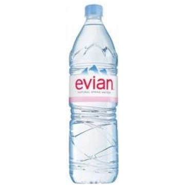 Minerālūdens Evian, negāzēts, 1,5L