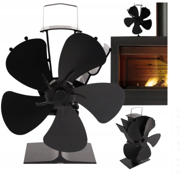 Termoelektriskais kamīna - krāsns ventilators 16,3