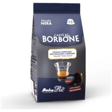Kafijas kapsulas Dolce Gusto Borbone NERA Dolce Re
