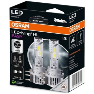 LIGHT LED EASY H15 12V 23W 2PCS Osram
