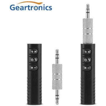 Mini bezvadu Bluetooth automašīnas AUX Audio uztvē