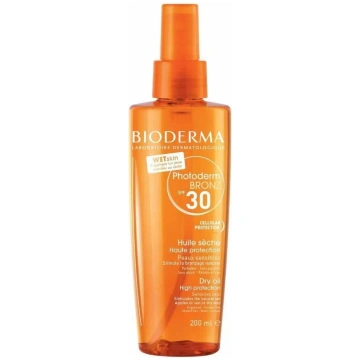 BIODERMA Photoderm BRONZ SPF 30+ sausā eļļa aizsar