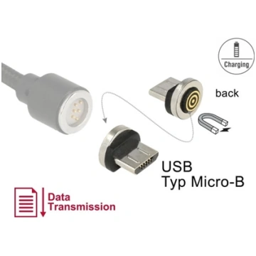 Delock Magnetic Adapter USB Type Micro-B male 6593
