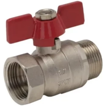 ARCO lodveida ventilis 1/2" FM tauriņrokturis PN25
