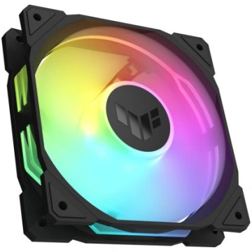 ASUS TUF Gaming TR120 ARGB Reverse 3-in-1 Fan, Bla