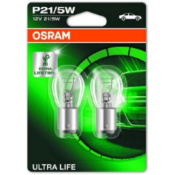 Kvēlspuldze P21/5W 12V OSRAM Ultra Life Auxiliary 