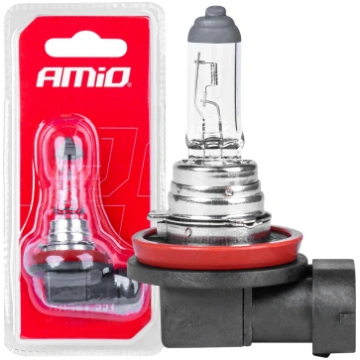 Halogen bulb H11 12V 55W 1pc blister AMIO 03365