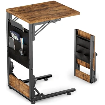 Mutool Side Table Folding Table Bedside Table Smal