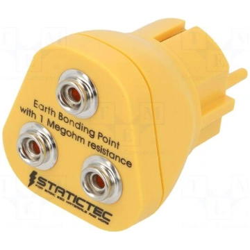 Earthing plug | ESD | Features: three10mm male pre