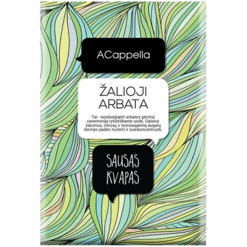 Aromātiskais maisiņš Acappella Green Tea 70 g, ber