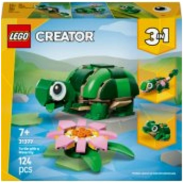 Lego 31377 Turtle With a Water Lily Flower Konstru