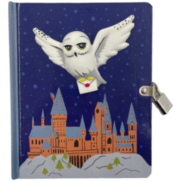 Harry Potter: Hedwig Squishy Lock & Key Diary Insi