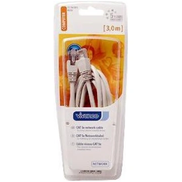 Vivanco ethernet cable CAT 5e 3m (45332) 45332