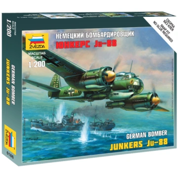 German bomber Junkers Ju-88 (Art of Tactic) Zvezda