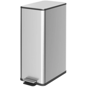 Homcom atkritumu tvertne, 20L, Sidabras