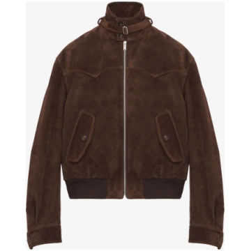 Suede Blouson