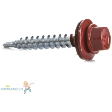 Skrūve jumtam 4.8*28 RAL3009 03955