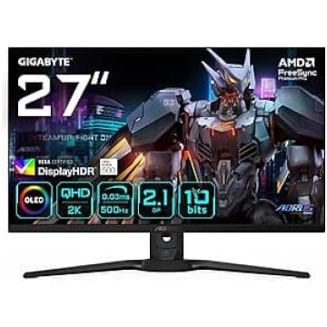 Gigabyte AORUS FO27Q5P OLED QHD spēļu monitors - 2
