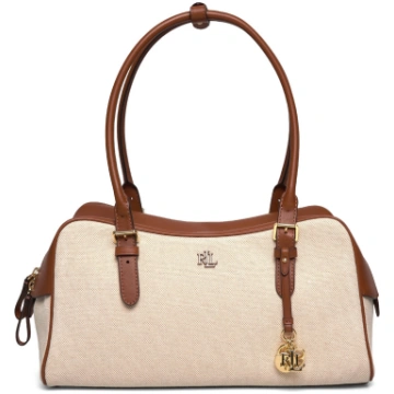 Lauren Ralph Lauren - Canvas & Leather Large Marcy