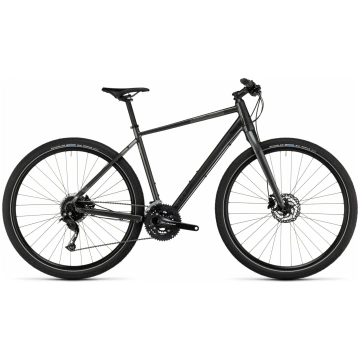 Velosipēds Cube Hyde graphite´n´black