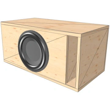 12" single High Output XL Glue it & Screw It Sub E