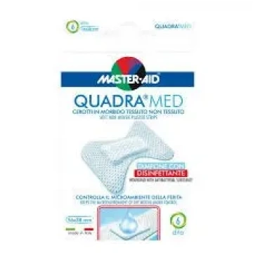 CEROTTO MASTER-AID QUADRA DERMOATTIVO DITA 6 PEZZI