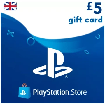 PSN karte 5 GBP (Lielbritānija) - PlayStation dāva