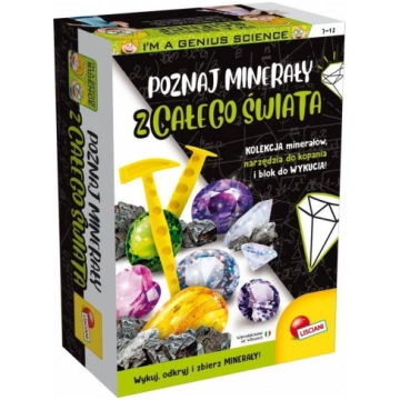 Science set Im a Genius Explore minerals ( 304 PL1