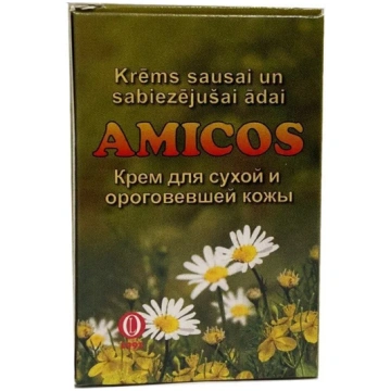 AMICOS krēms sausai sabiezējušai pēdu ādai 35 g