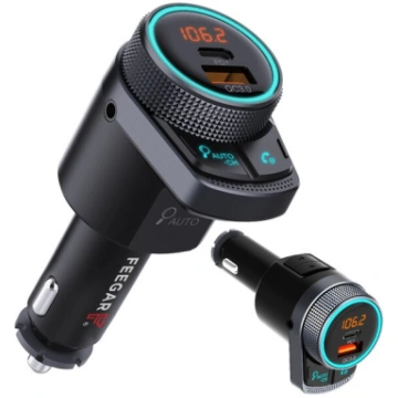 Feegar Q300 PRO FM modulators Bluetooth Stereo AUX