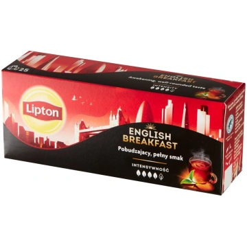 Lipton Tēja Melna English Breakfast 25 Maisiņi