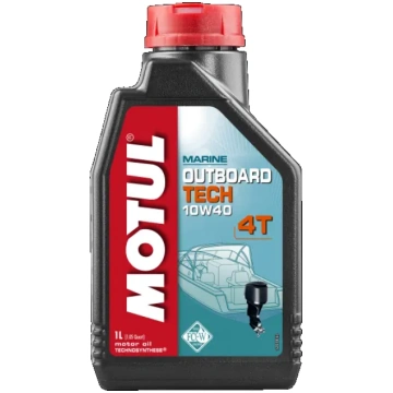 MOTUL Motoreļļa OUTBOARD TECH 4T10W40 — 10W40, 1L