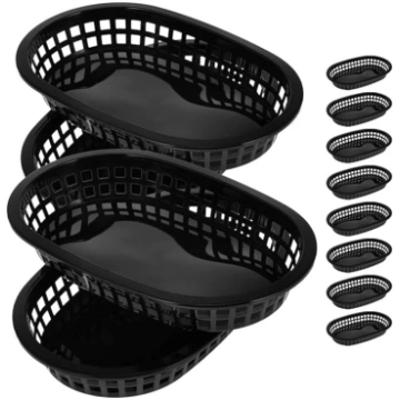 Cabilock 12 plastmasas ātrās ēdināšanas grozi laiv